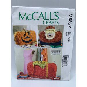McCall's Sewing Machine Covers Sewing Pattern M6857 - UncuT